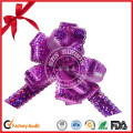 Printed POM-POM Pull Bow for Christmas Decoration